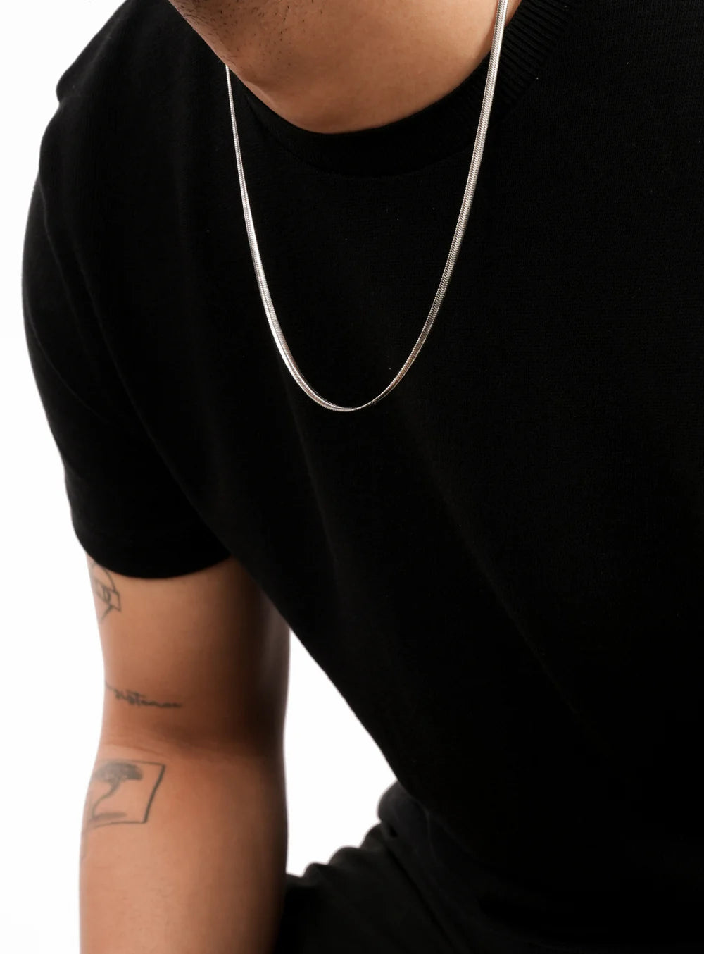 SILVER FOXTAIL CHAIN